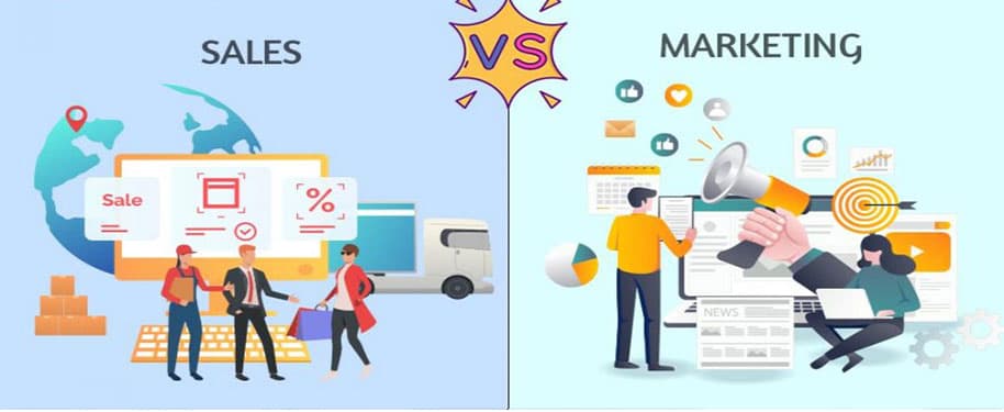 الدليل الأساسي لفهم الفرق بين المبيعات والتسويق