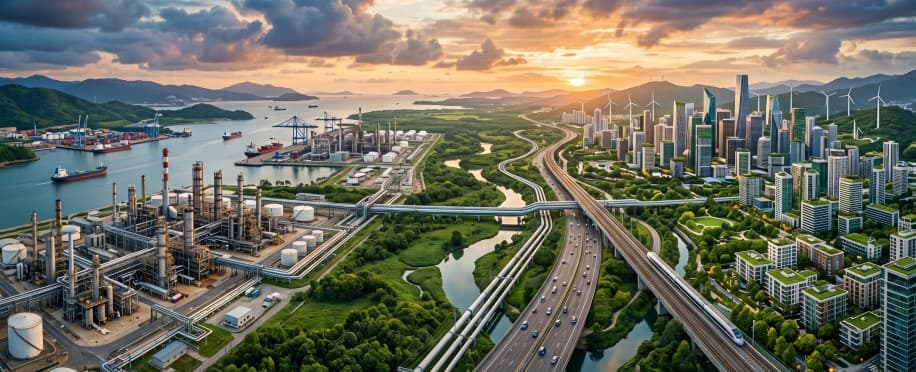 دور صناعة النفط والغاز في التنمية المستدامة