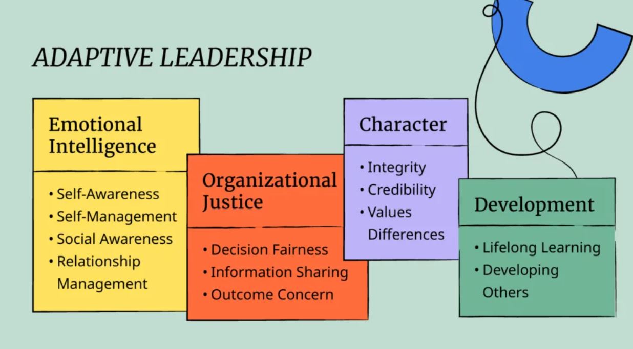 القيادة التكيفية: تبني التغيير وقيادة النجاح التنظيمي